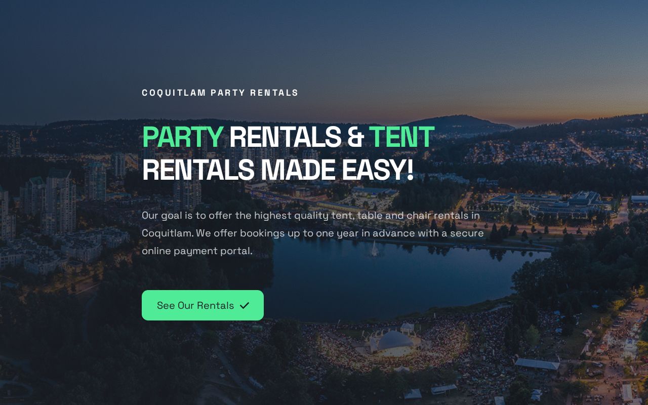 Coquitlam Party Rentals